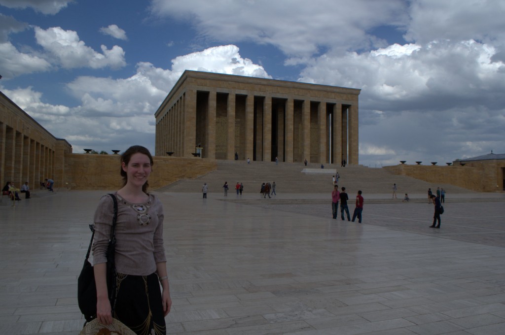 The Mausoleum of Ataturk ('Father of the Turks,' founder of the Turkish Republic) reminded me of Lincoln's Memorial. To the Turks, Ataturk is Lincoln plus Washington with a dash of Jefferson.